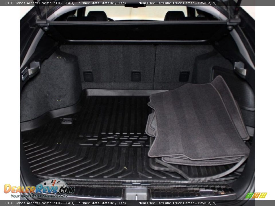 2010 Honda Accord Crosstour EX-L 4WD Polished Metal Metallic / Black Photo #14