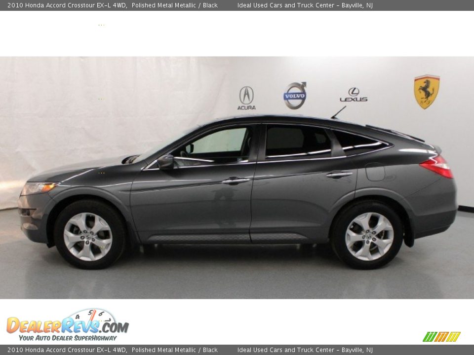2010 Honda Accord Crosstour EX-L 4WD Polished Metal Metallic / Black Photo #15