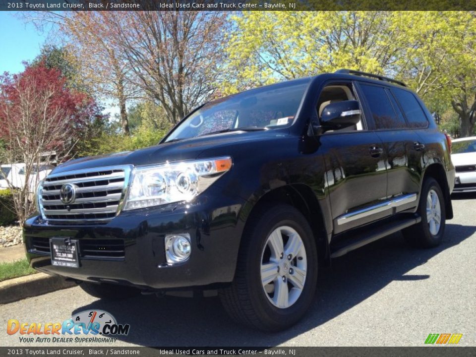 2013 Toyota Land Cruiser Black / Sandstone Photo #1