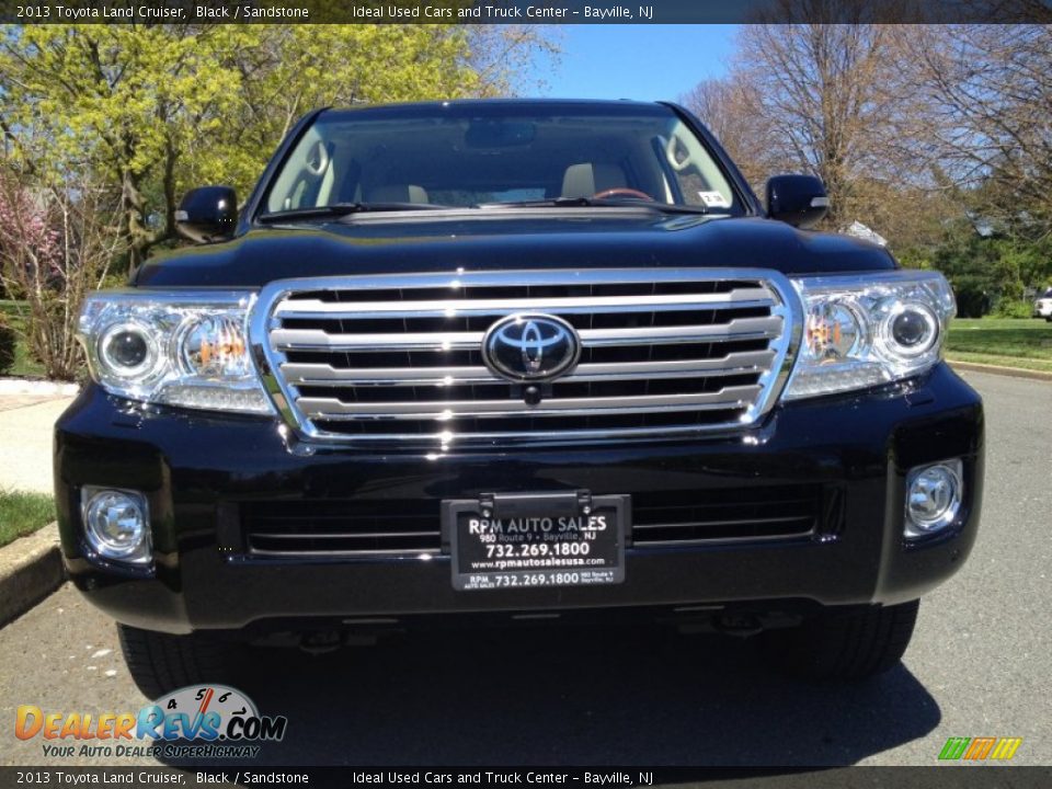 2013 Toyota Land Cruiser Black / Sandstone Photo #2