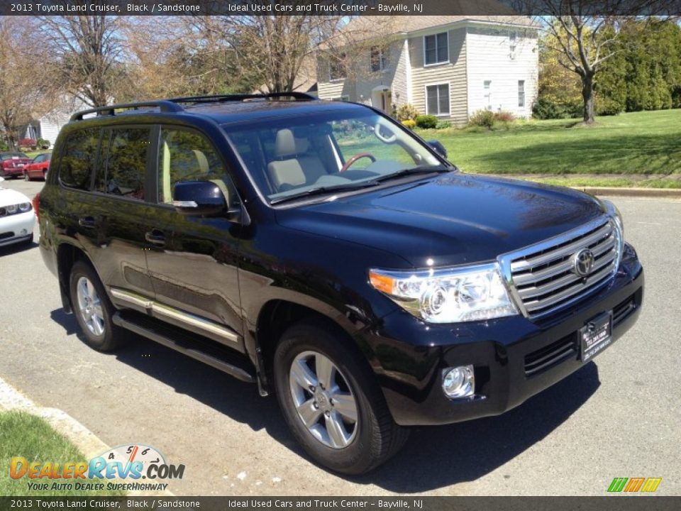 2013 Toyota Land Cruiser Black / Sandstone Photo #3