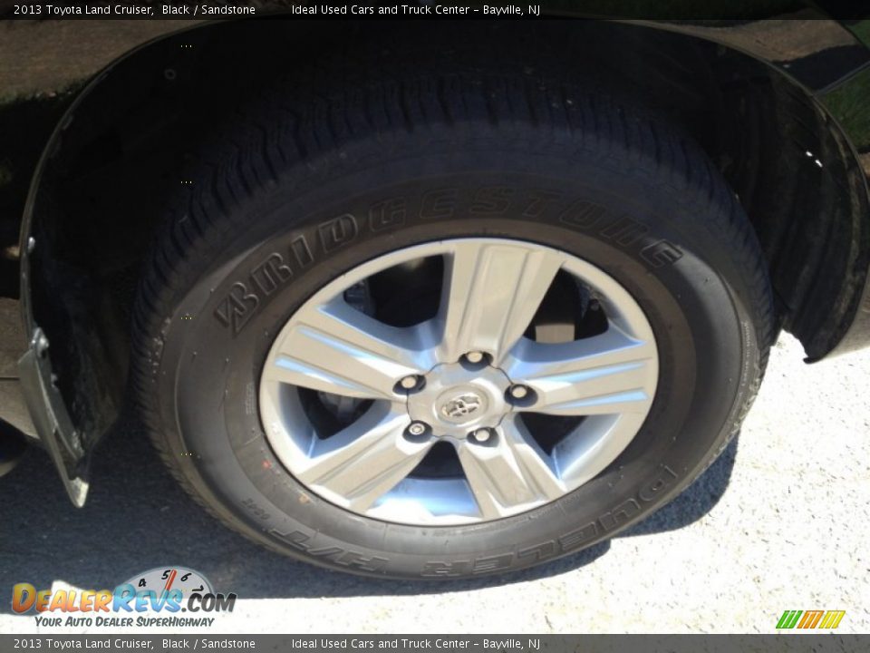 2013 Toyota Land Cruiser Black / Sandstone Photo #4