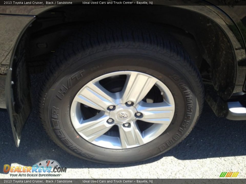 2013 Toyota Land Cruiser Black / Sandstone Photo #5