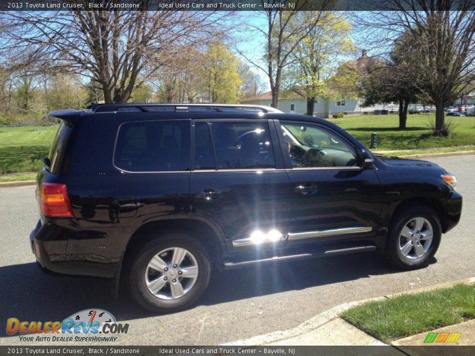 2013 Toyota Land Cruiser Black / Sandstone Photo #6