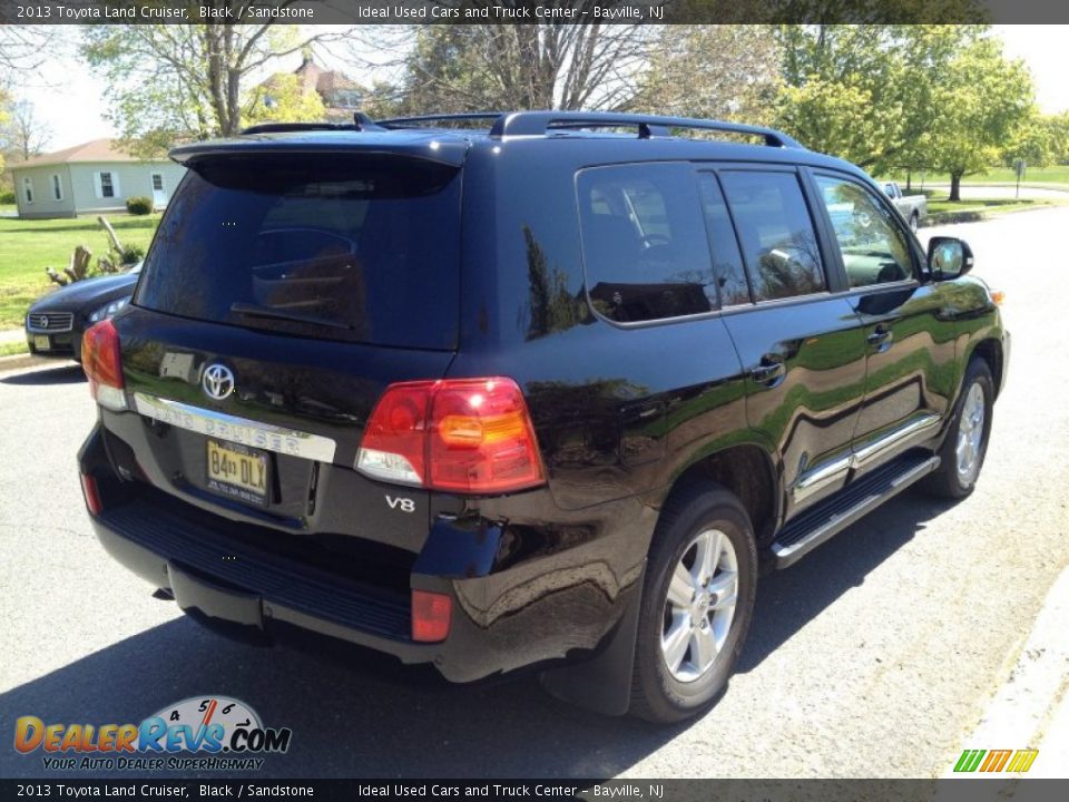 2013 Toyota Land Cruiser Black / Sandstone Photo #7