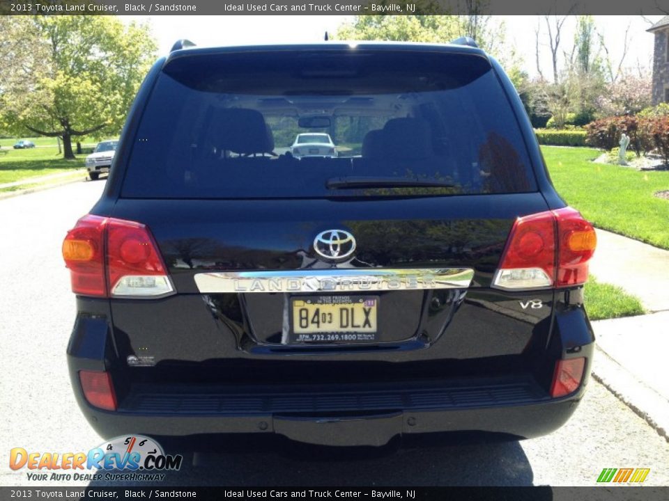 2013 Toyota Land Cruiser Black / Sandstone Photo #8