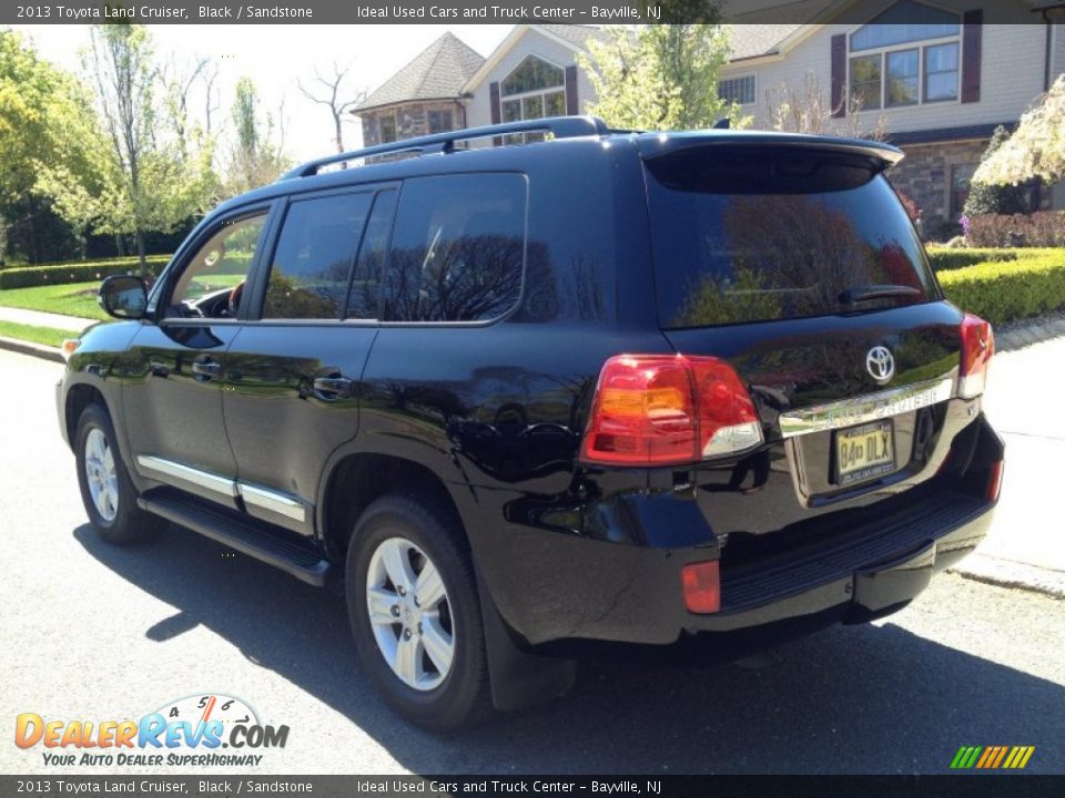 2013 Toyota Land Cruiser Black / Sandstone Photo #9