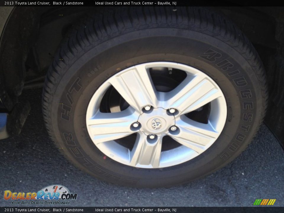 2013 Toyota Land Cruiser Black / Sandstone Photo #10