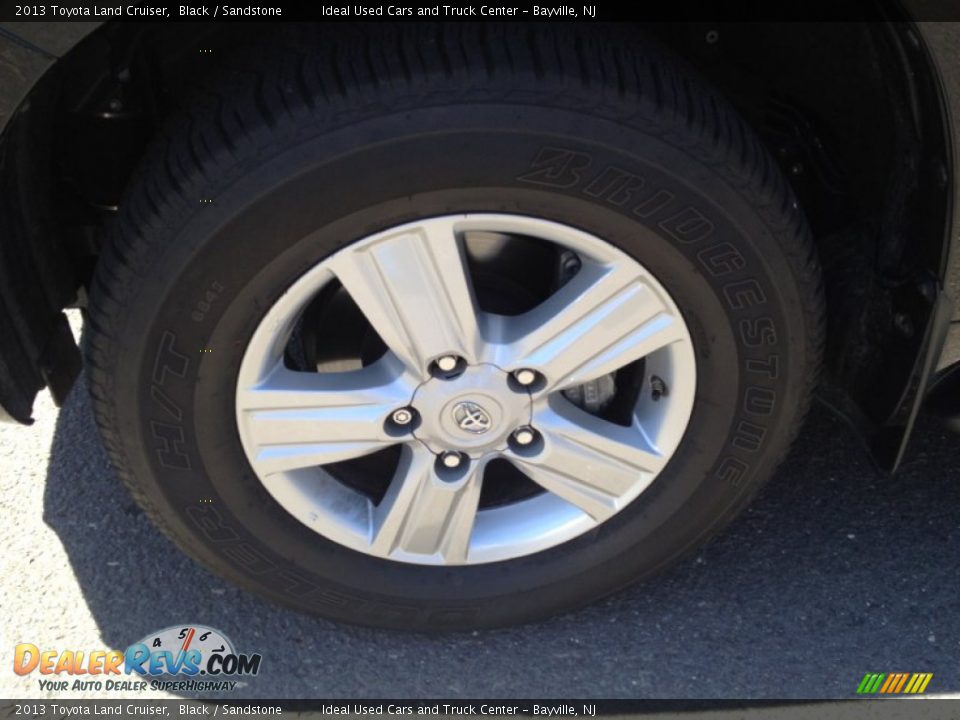 2013 Toyota Land Cruiser Black / Sandstone Photo #11
