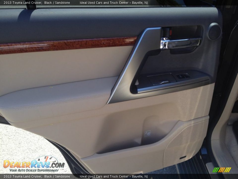 2013 Toyota Land Cruiser Black / Sandstone Photo #13