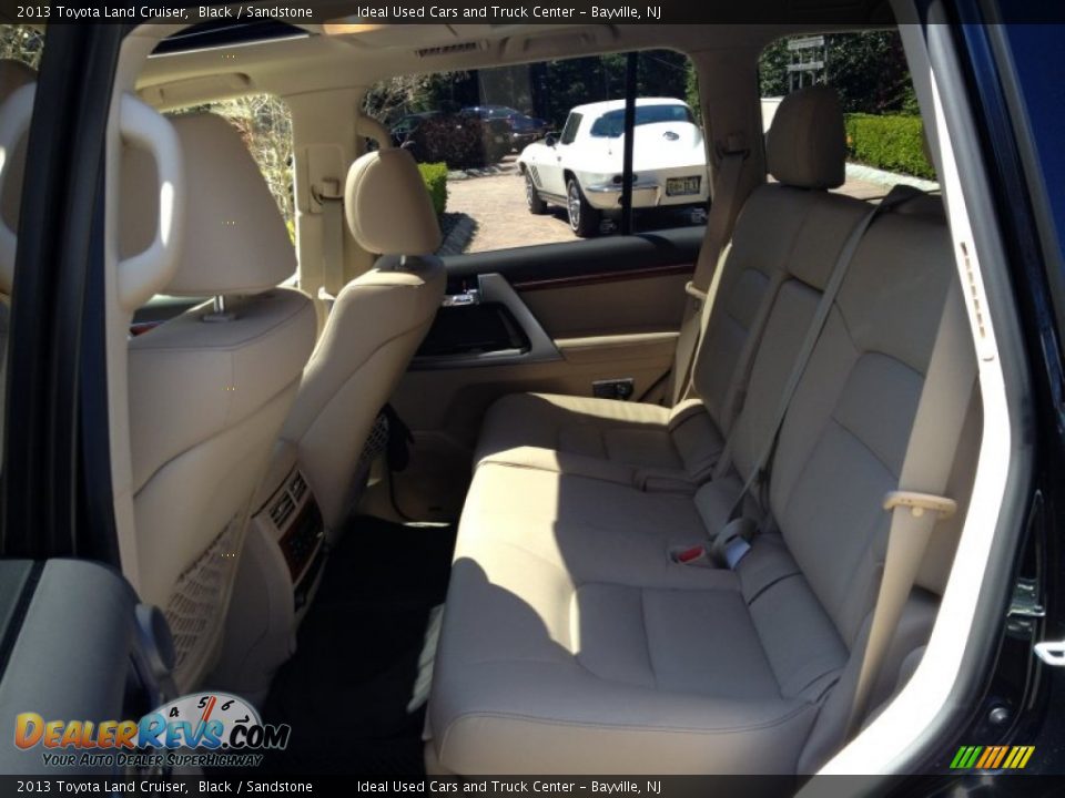 2013 Toyota Land Cruiser Black / Sandstone Photo #14