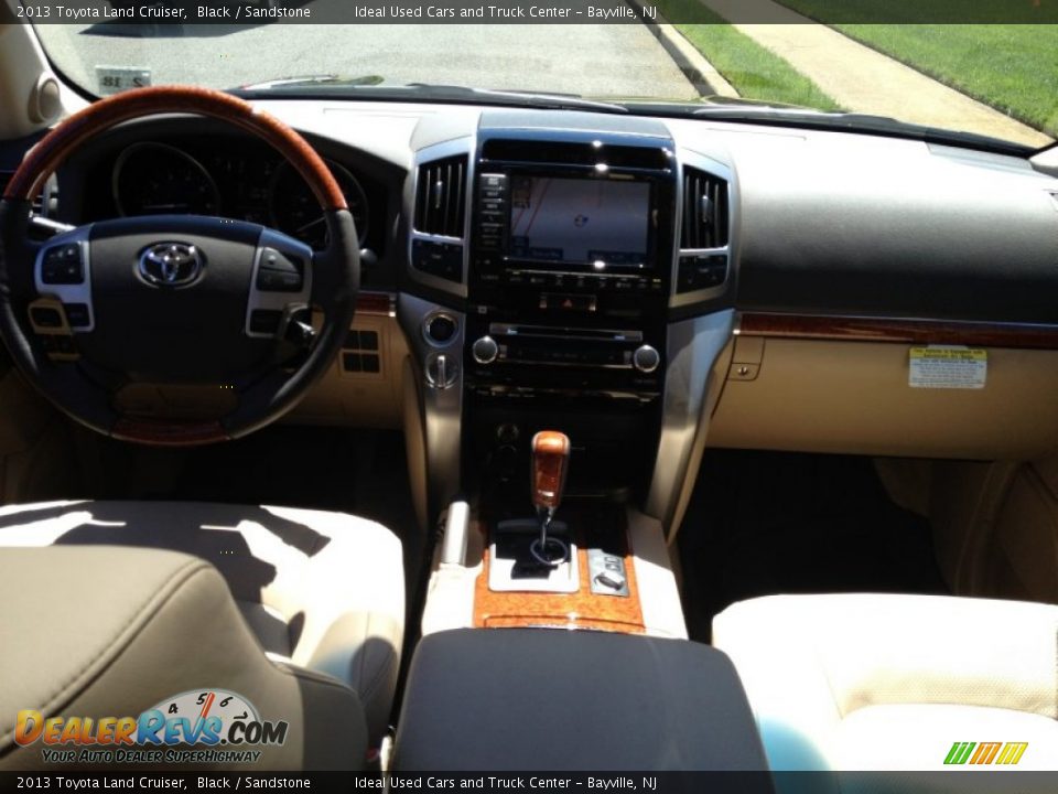 2013 Toyota Land Cruiser Black / Sandstone Photo #15