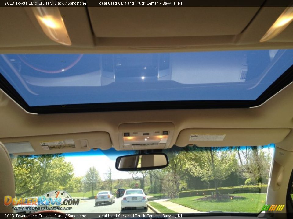 2013 Toyota Land Cruiser Black / Sandstone Photo #16