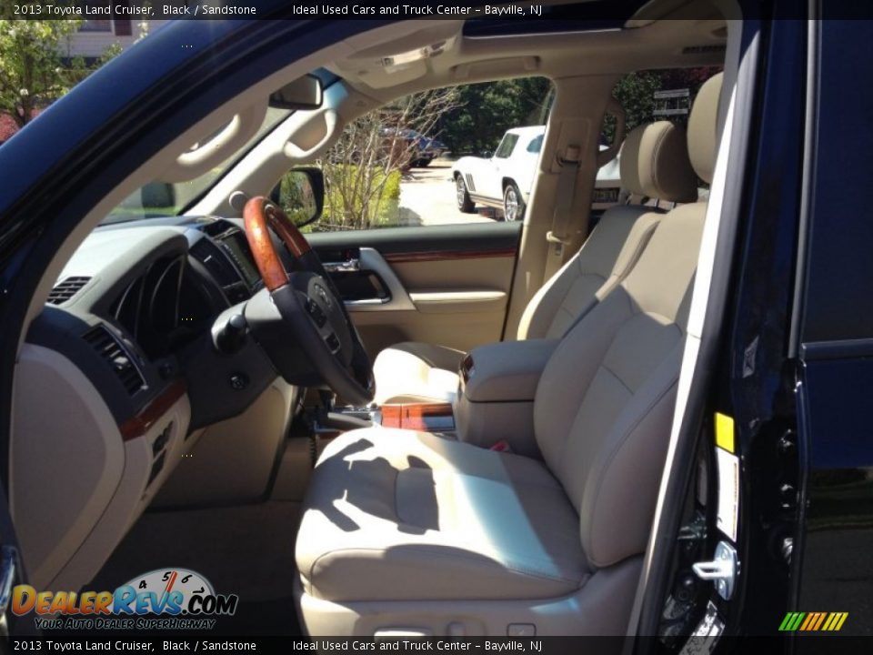 2013 Toyota Land Cruiser Black / Sandstone Photo #21