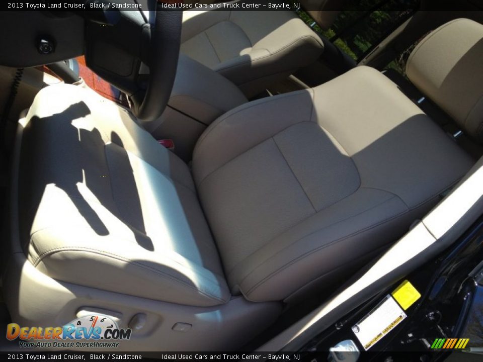 2013 Toyota Land Cruiser Black / Sandstone Photo #22