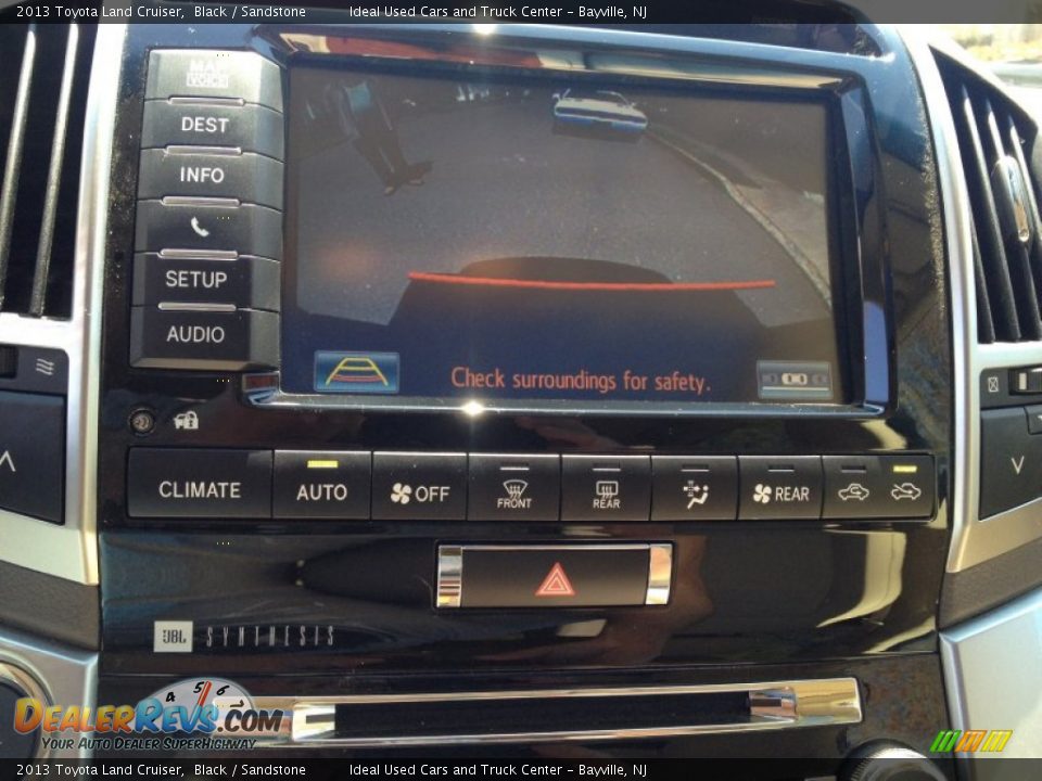 2013 Toyota Land Cruiser Black / Sandstone Photo #26