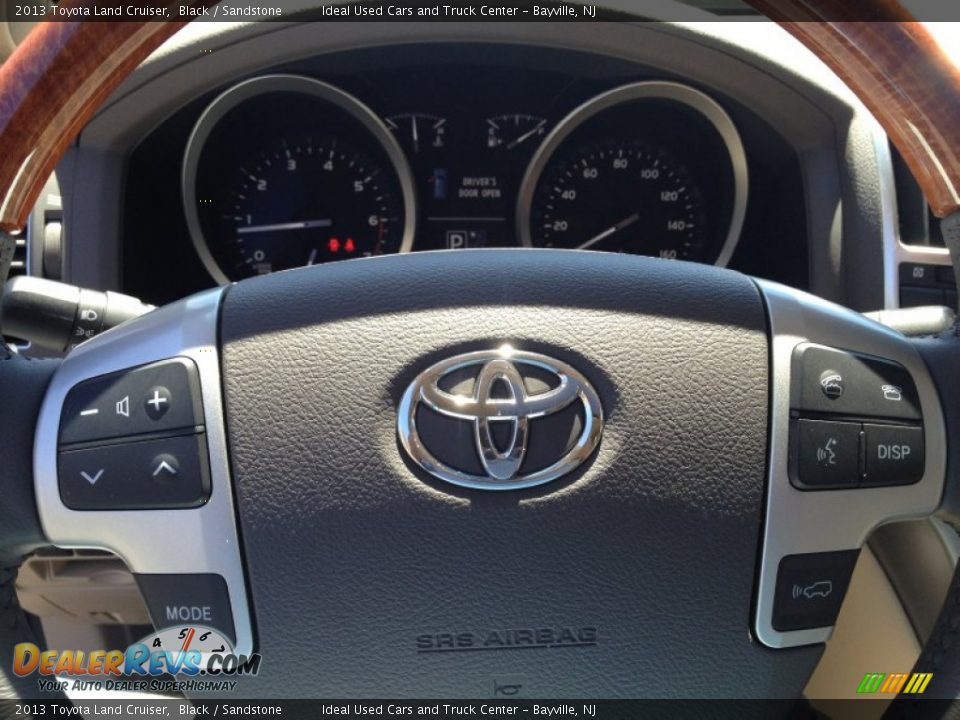 2013 Toyota Land Cruiser Black / Sandstone Photo #27