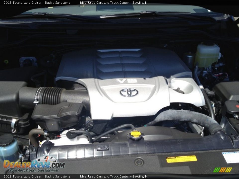 2013 Toyota Land Cruiser Black / Sandstone Photo #34