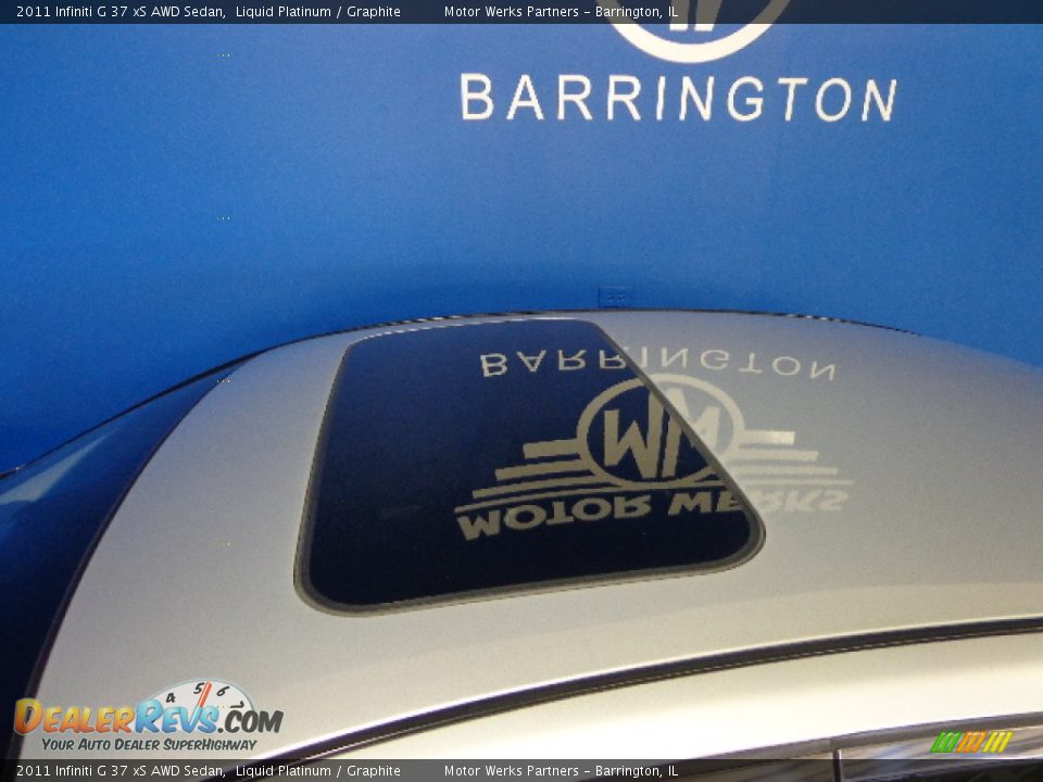 2011 Infiniti G 37 xS AWD Sedan Liquid Platinum / Graphite Photo #10