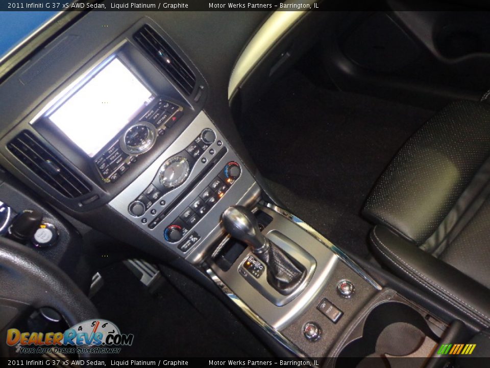 2011 Infiniti G 37 xS AWD Sedan Liquid Platinum / Graphite Photo #20