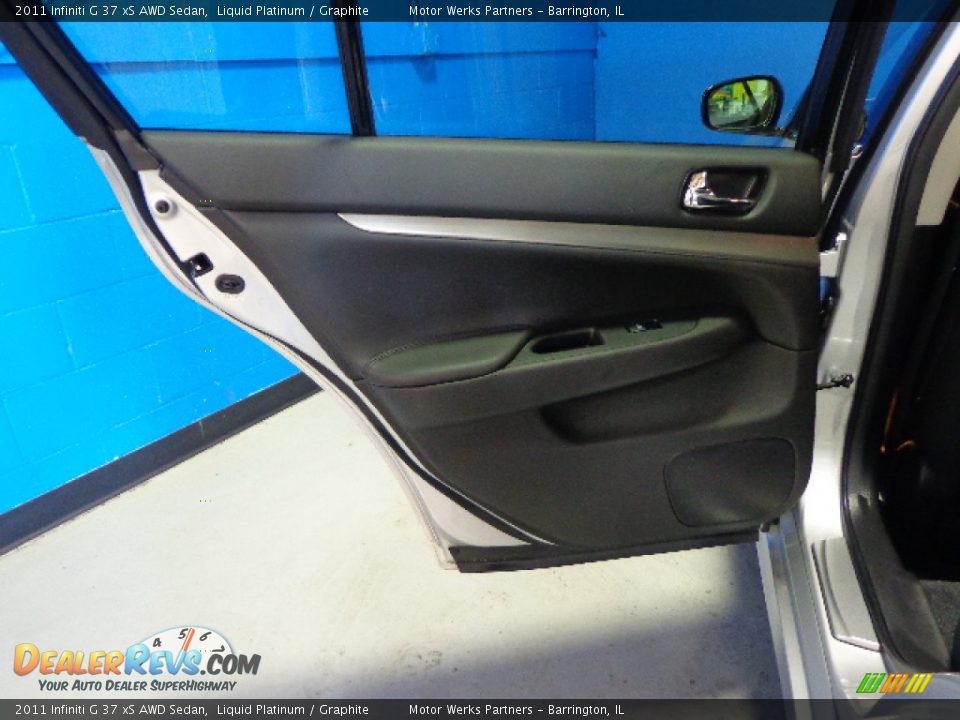 2011 Infiniti G 37 xS AWD Sedan Liquid Platinum / Graphite Photo #21