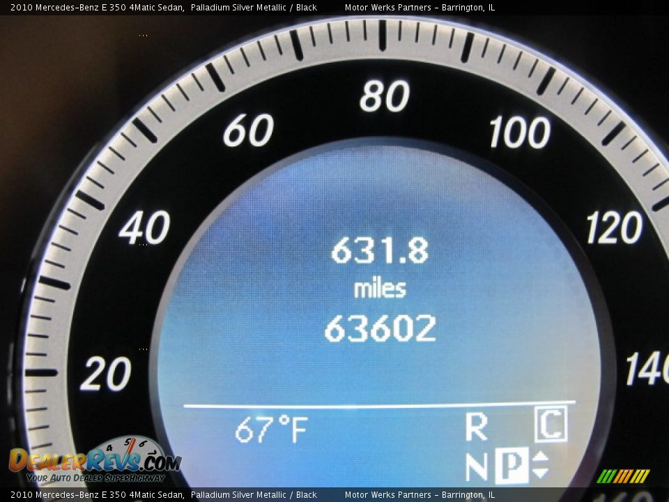 2010 Mercedes-Benz E 350 4Matic Sedan Palladium Silver Metallic / Black Photo #26