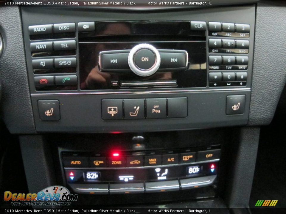 2010 Mercedes-Benz E 350 4Matic Sedan Palladium Silver Metallic / Black Photo #28
