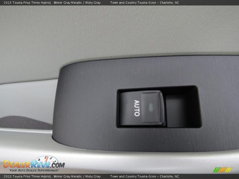 2013 Toyota Prius Three Hybrid Winter Gray Metallic / Misty Gray Photo #7