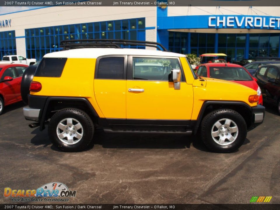 2007 Toyota FJ Cruiser 4WD Sun Fusion / Dark Charcoal Photo #1