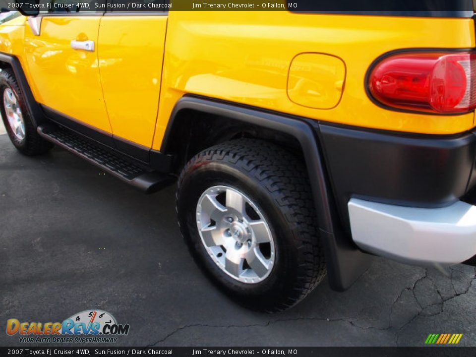 2007 Toyota FJ Cruiser 4WD Sun Fusion / Dark Charcoal Photo #4