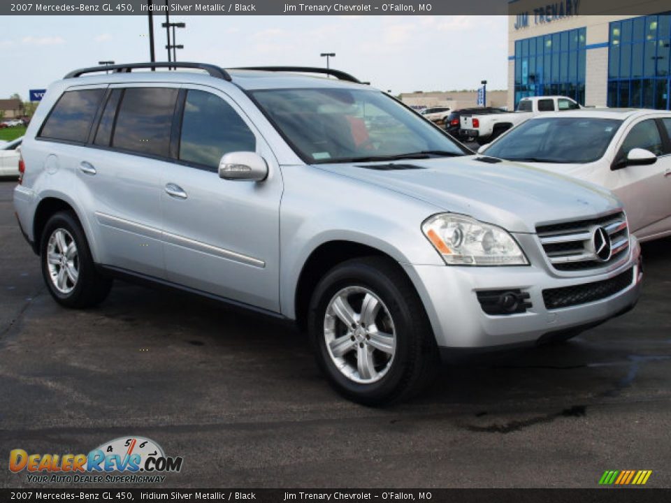 2007 Mercedes-Benz GL 450 Iridium Silver Metallic / Black Photo #2