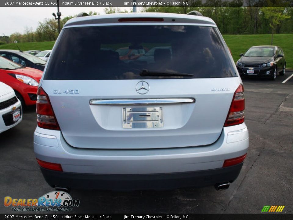 2007 Mercedes-Benz GL 450 Iridium Silver Metallic / Black Photo #6