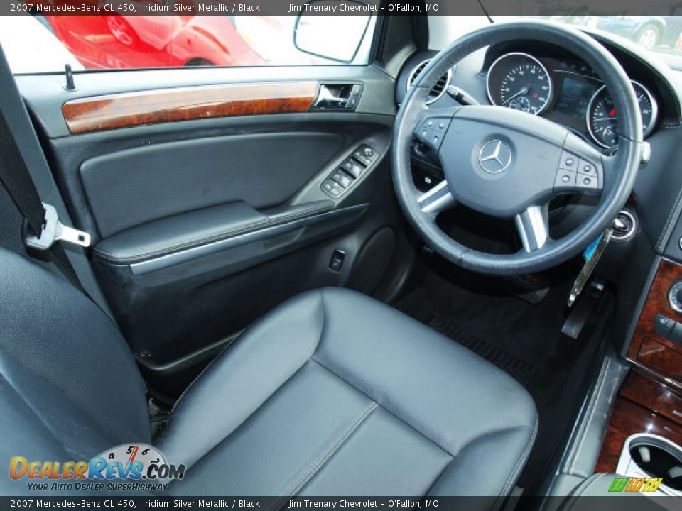 2007 Mercedes-Benz GL 450 Iridium Silver Metallic / Black Photo #11