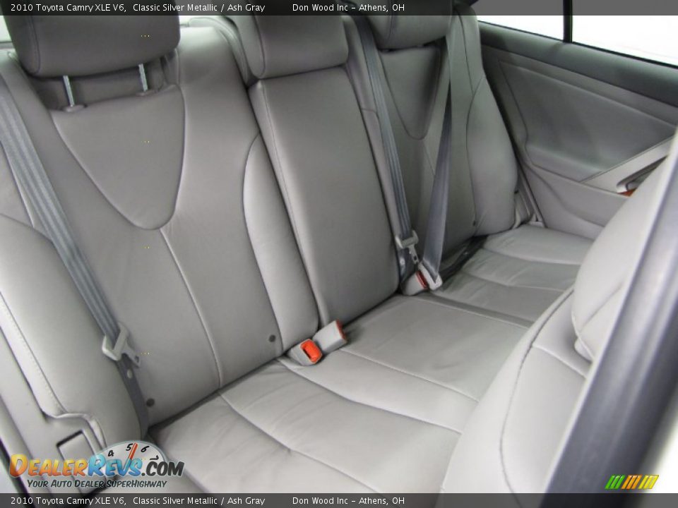 2010 Toyota Camry XLE V6 Classic Silver Metallic / Ash Gray Photo #8