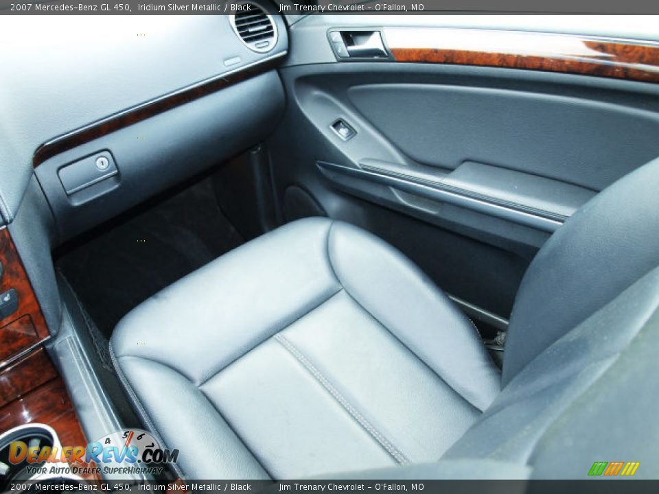 2007 Mercedes-Benz GL 450 Iridium Silver Metallic / Black Photo #13