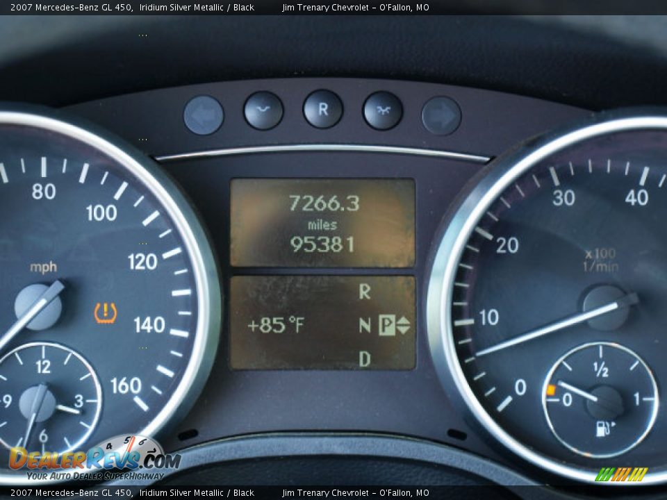 2007 Mercedes-Benz GL 450 Iridium Silver Metallic / Black Photo #14
