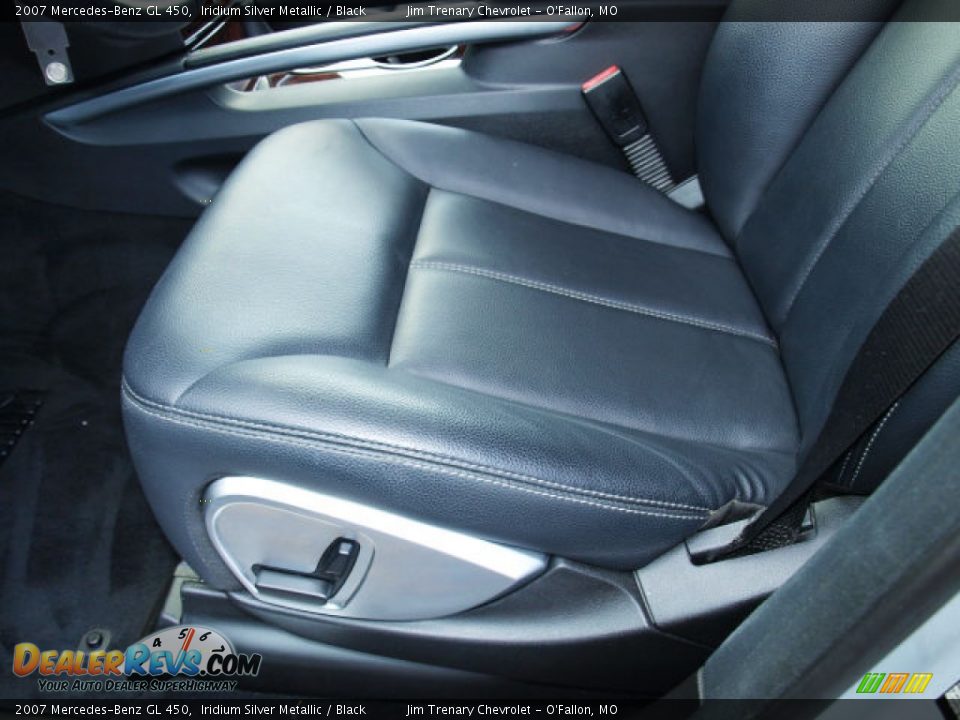 2007 Mercedes-Benz GL 450 Iridium Silver Metallic / Black Photo #16
