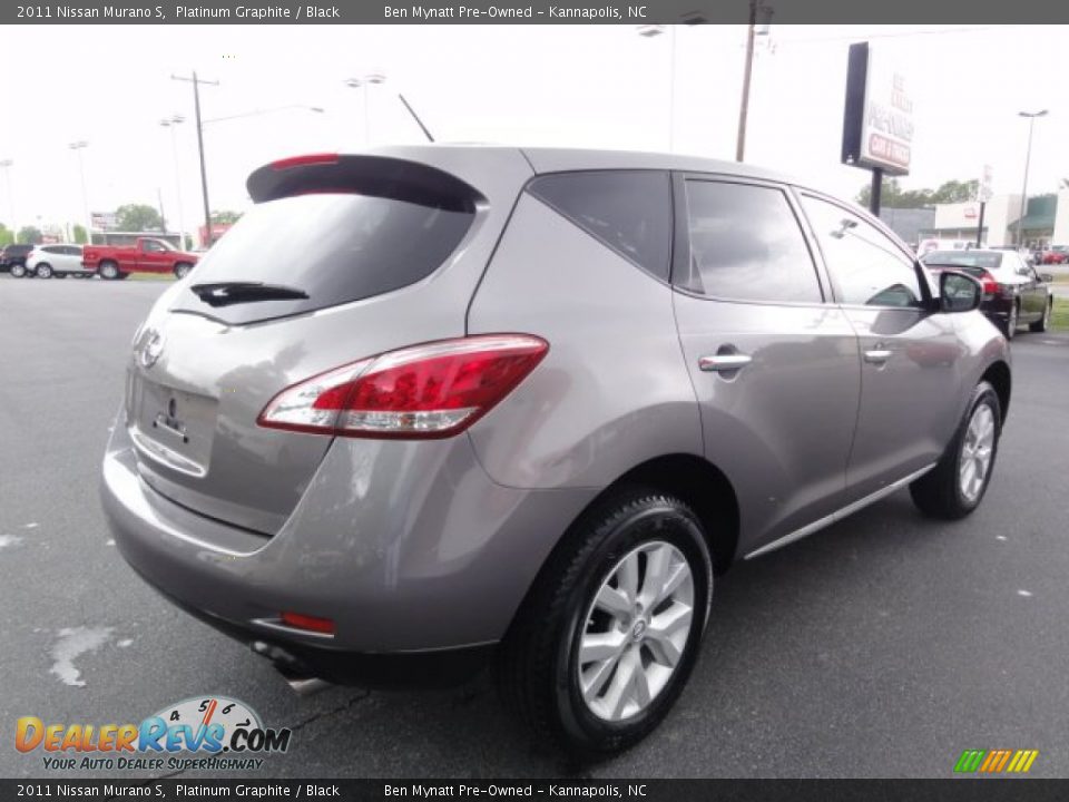 2011 Nissan Murano S Platinum Graphite / Black Photo #5