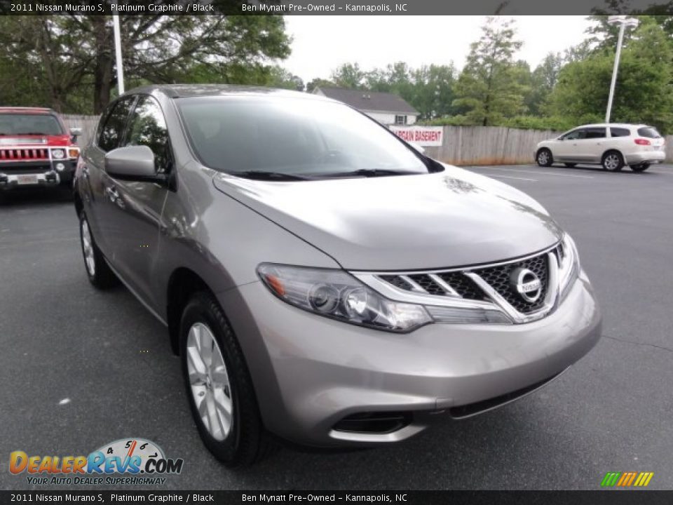 2011 Nissan Murano S Platinum Graphite / Black Photo #6
