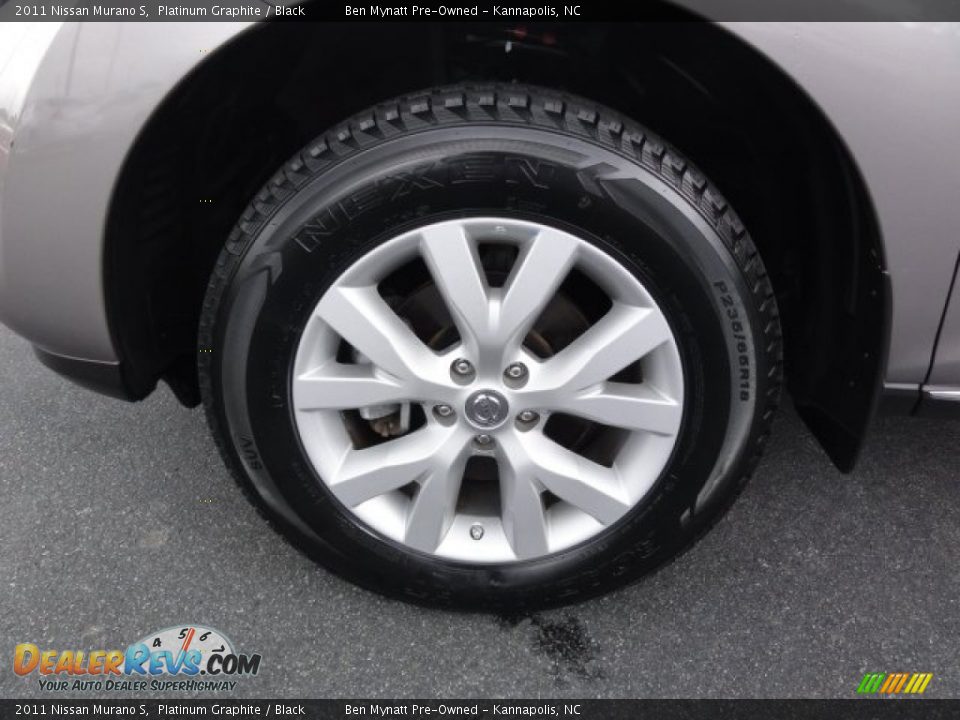 2011 Nissan Murano S Platinum Graphite / Black Photo #8