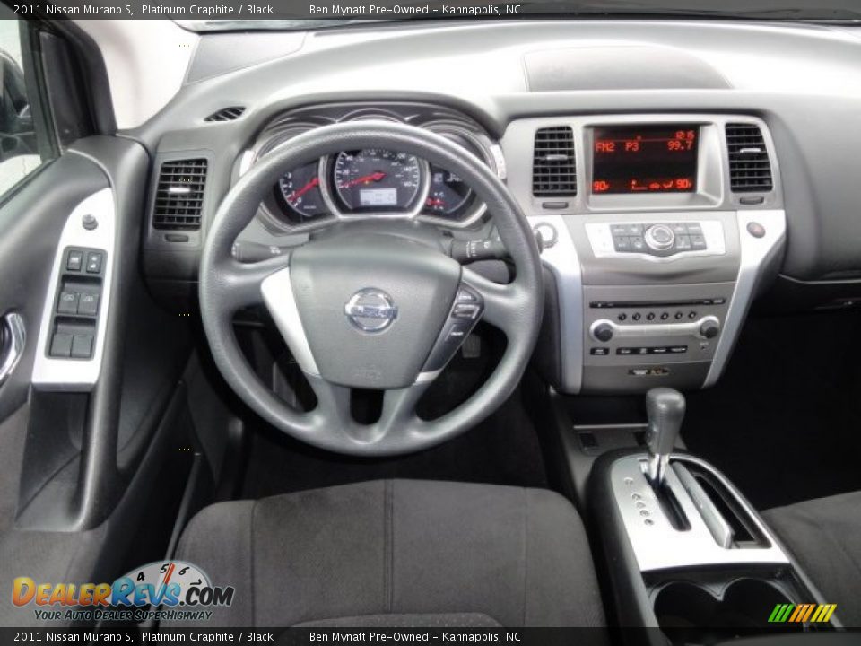 2011 Nissan Murano S Platinum Graphite / Black Photo #11