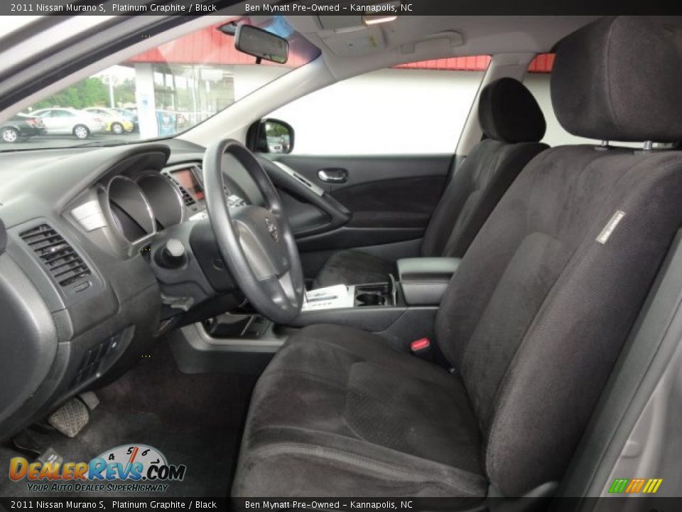 2011 Nissan Murano S Platinum Graphite / Black Photo #12