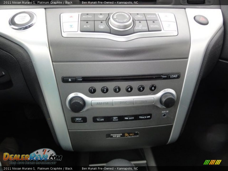 2011 Nissan Murano S Platinum Graphite / Black Photo #16