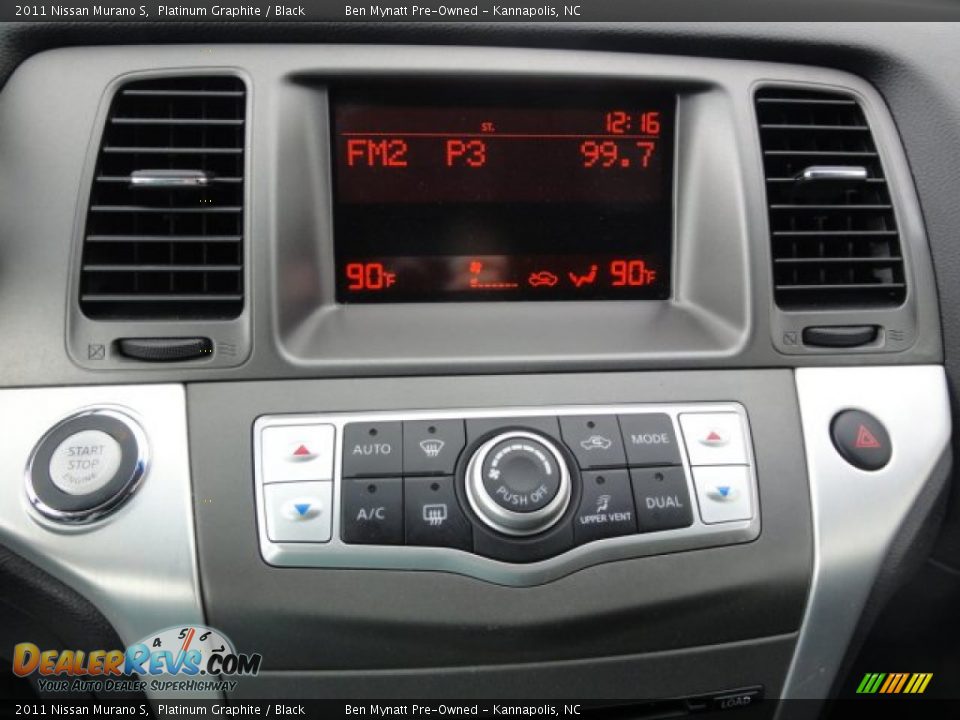2011 Nissan Murano S Platinum Graphite / Black Photo #17