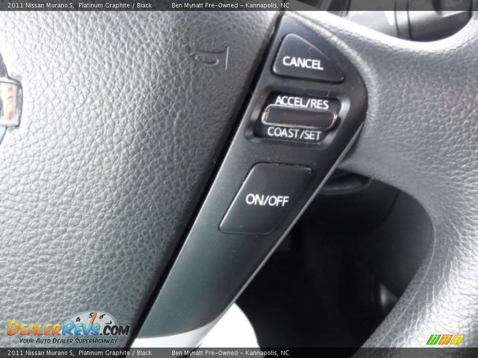 2011 Nissan Murano S Platinum Graphite / Black Photo #18