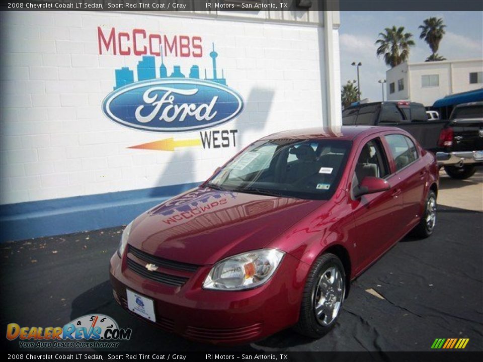 2008 Chevrolet Cobalt LT Sedan Sport Red Tint Coat / Gray Photo #1