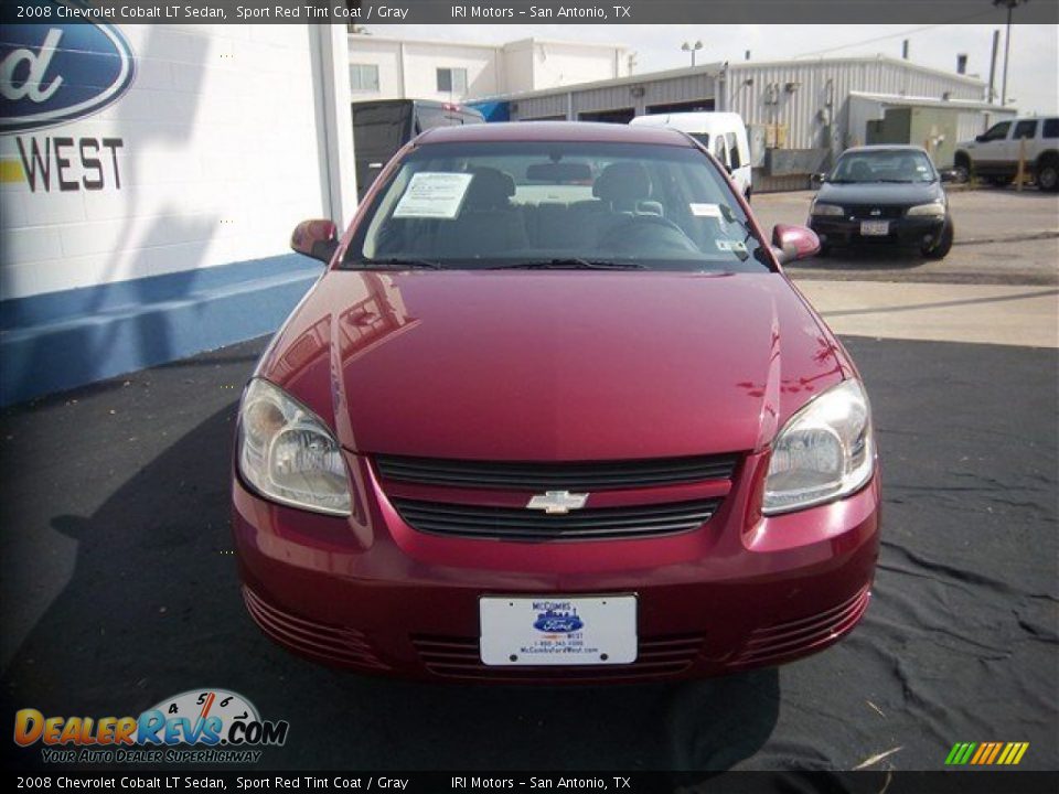 2008 Chevrolet Cobalt LT Sedan Sport Red Tint Coat / Gray Photo #2