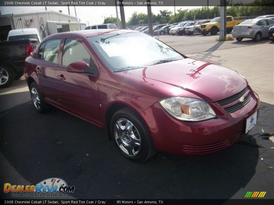2008 Chevrolet Cobalt LT Sedan Sport Red Tint Coat / Gray Photo #3