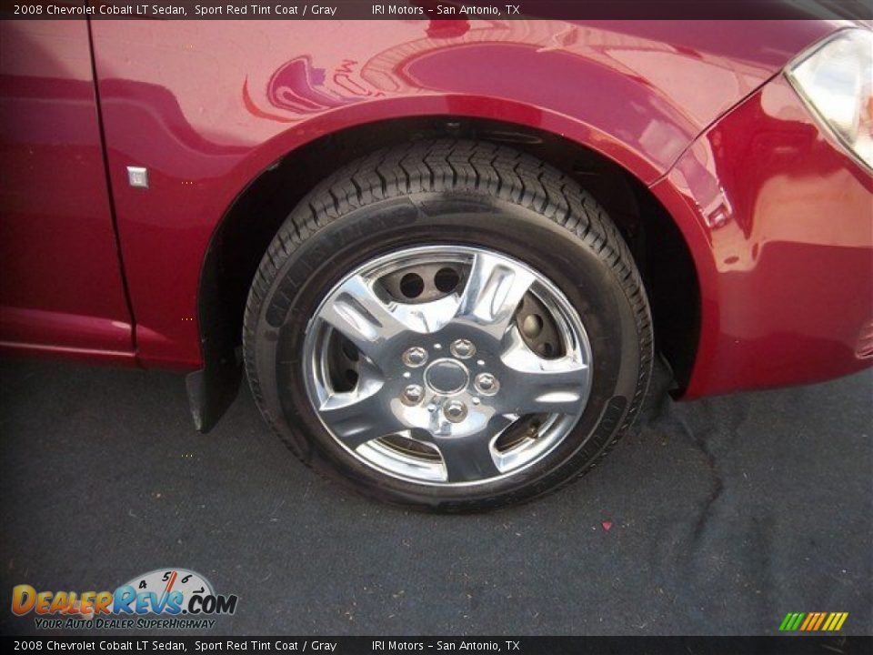2008 Chevrolet Cobalt LT Sedan Sport Red Tint Coat / Gray Photo #4
