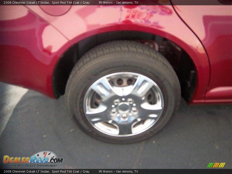 2008 Chevrolet Cobalt LT Sedan Sport Red Tint Coat / Gray Photo #5